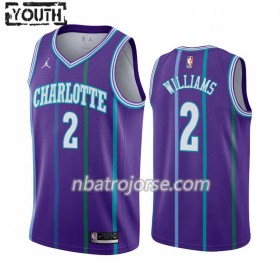 Barn Charlotte Hornets Tröja Marvin Williams 2 2019-20 Jordan Brand Hardwood Classics Swingman